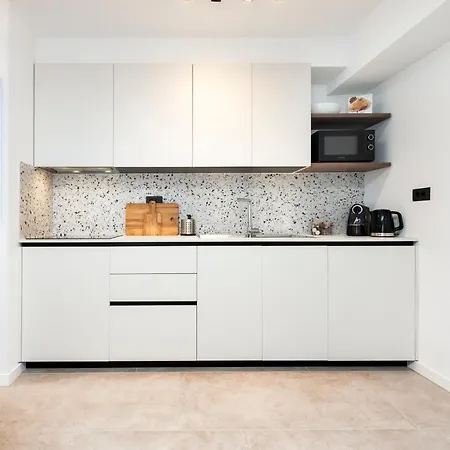 Modern And Cozy Salt & Pepper In Heart Of Apartment