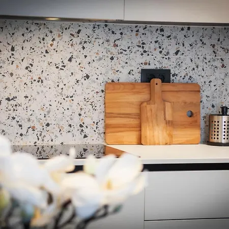 Modern And Cozy Salt & Pepper In Heart Of Apartment